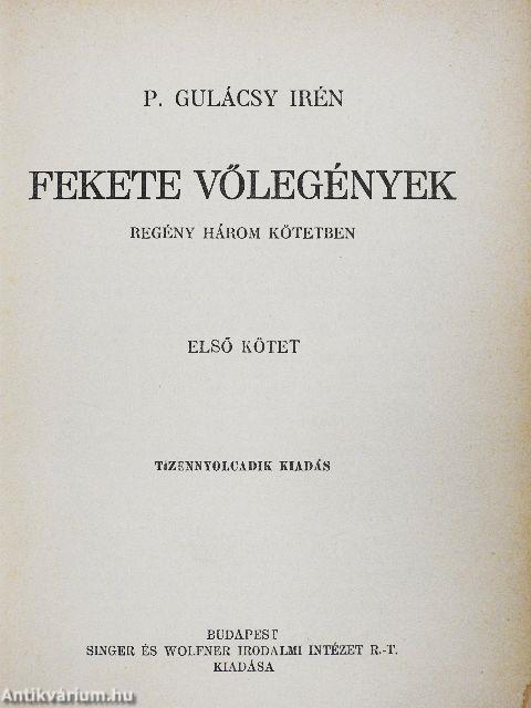 Fekete vőlegények I-III.