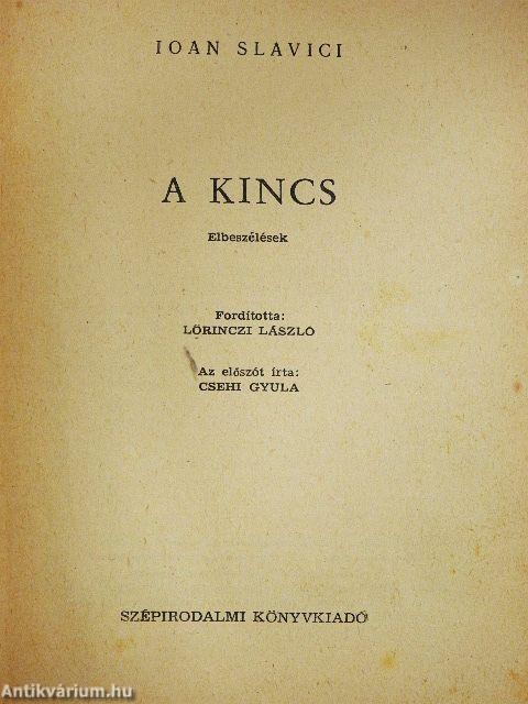A kincs