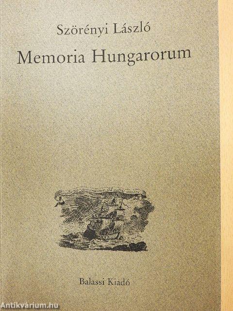 Memoria Hungarorum