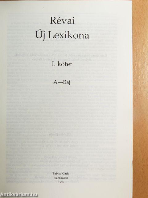 Révai új lexikona 1-18.