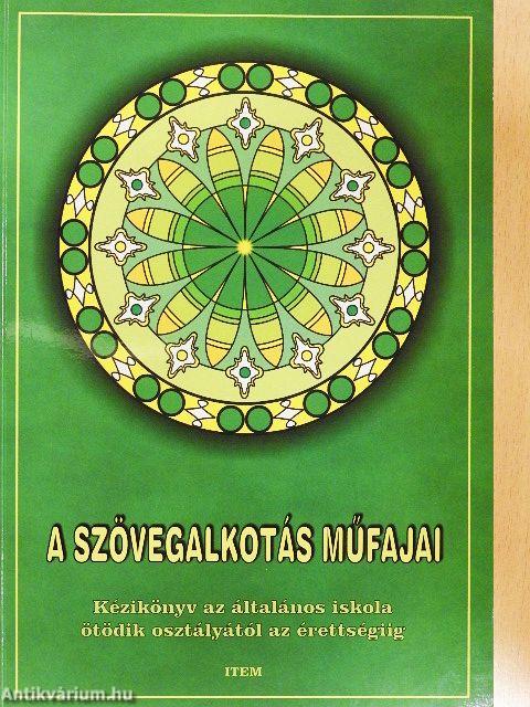A szövegalkotás műfajai