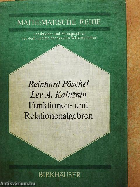 Funktionen- und Relationenalgebren