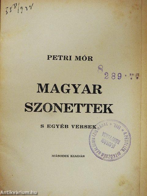 Magyar szonettek