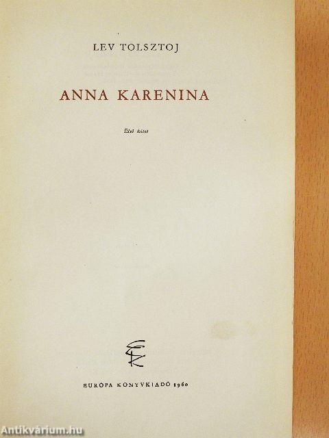 Anna Karenina I-II.