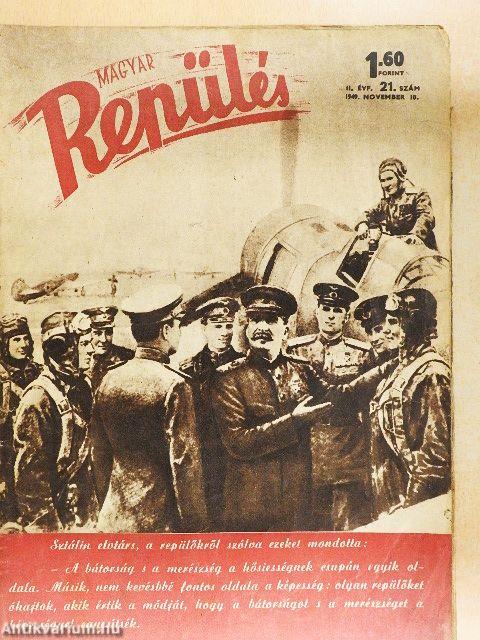 Magyar Repülés 1949. november 10.