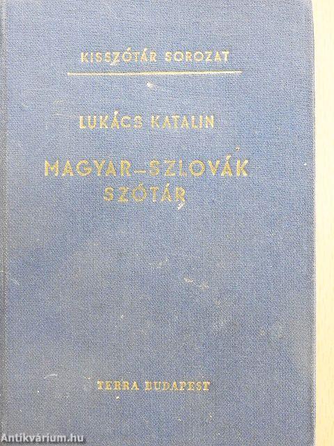 Magyar-szlovák szótár