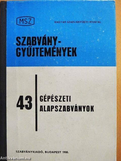 Gépészeti alapszabványok