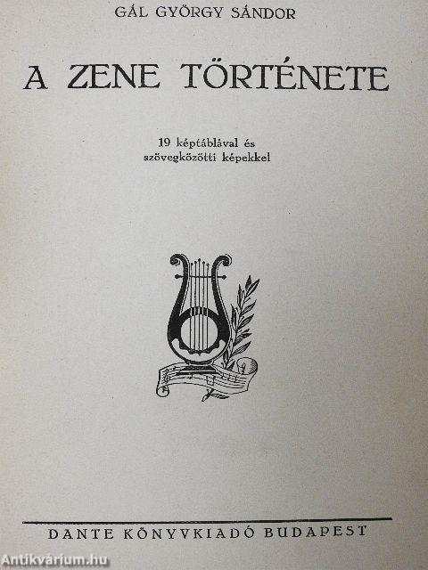 A zene története