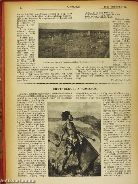 Zászlónk 1927. szeptember-1928. június