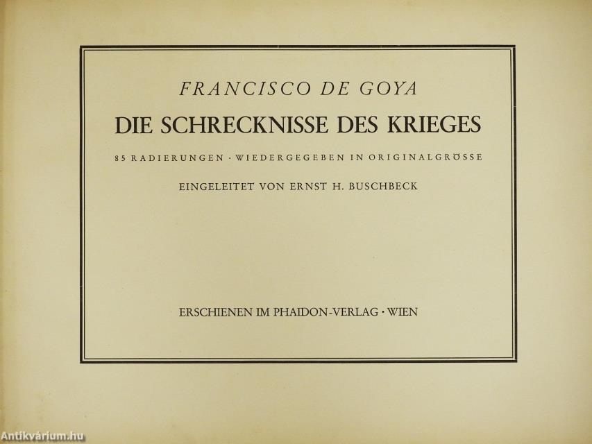 Die Schrecknisse des Krieges