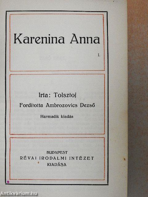 Karenina Anna I-II.