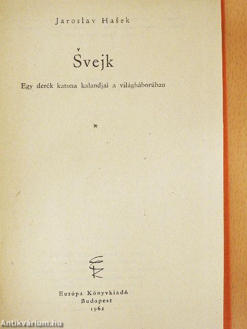 Svejk I-II.
