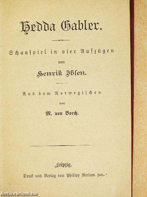 Hedda Gabler (gótbetűs)