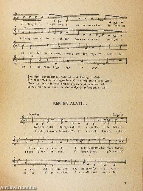 Kottás daloskönyv 6.