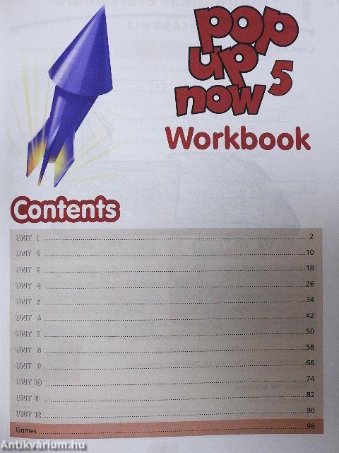 Pop Up Now 5 - Workbook - 2 db CD-vel