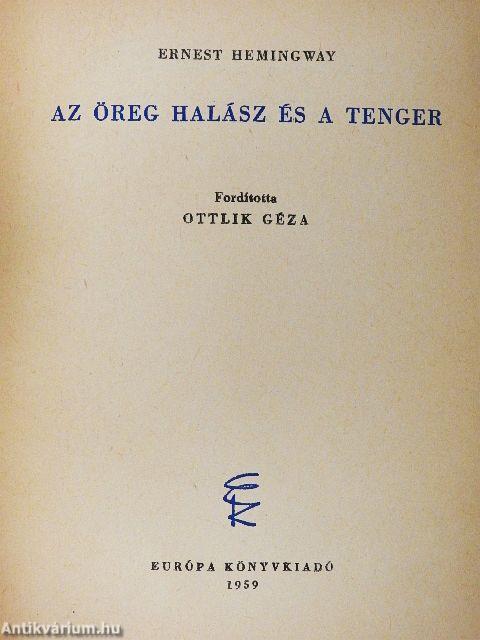 Az öreg halász és a tenger