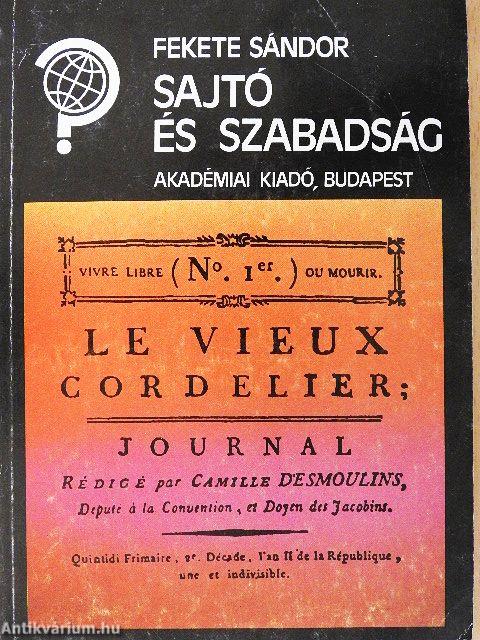 Sajtó és szabadság