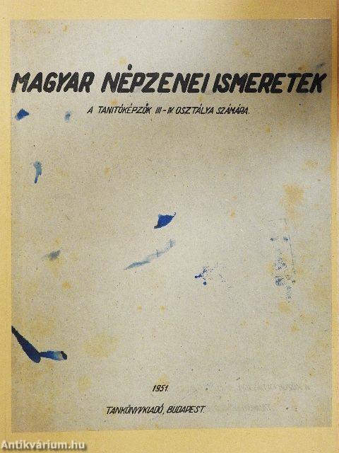 Magyar népzenei ismeretek