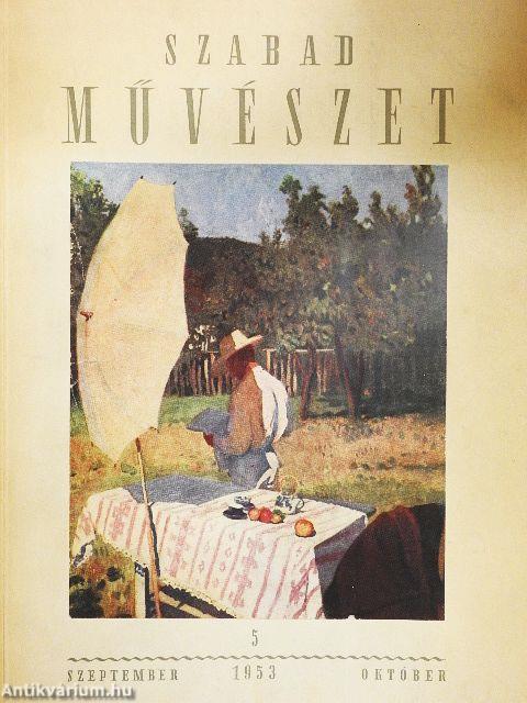 Szabad Művészet 1953. szeptember-október
