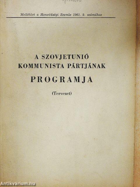 A Szovjetunió Kommunista Pártjának programja