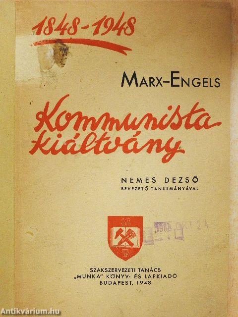 Kommunista kiáltvány