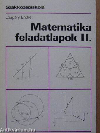 Matematika feladatlapok II.
