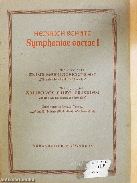 Symphoniae Sacrae I.