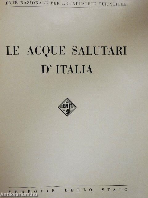 Le acque salutari d'Italia