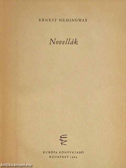 Novellák