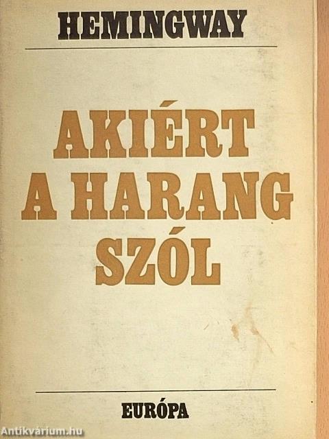 Akiért a harang szól