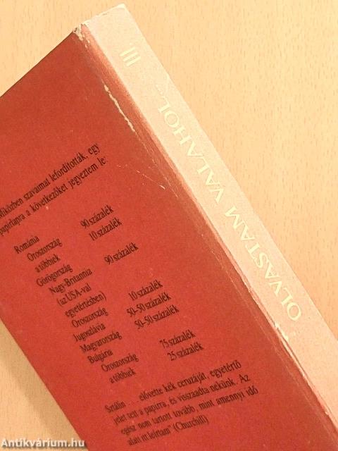 Olvastam valahol... III.