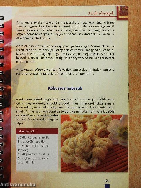 Élő édességek könyve