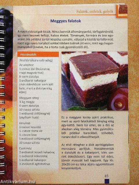 Élő édességek könyve