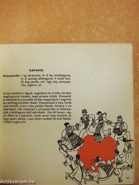 A szerb konyha remekeiből