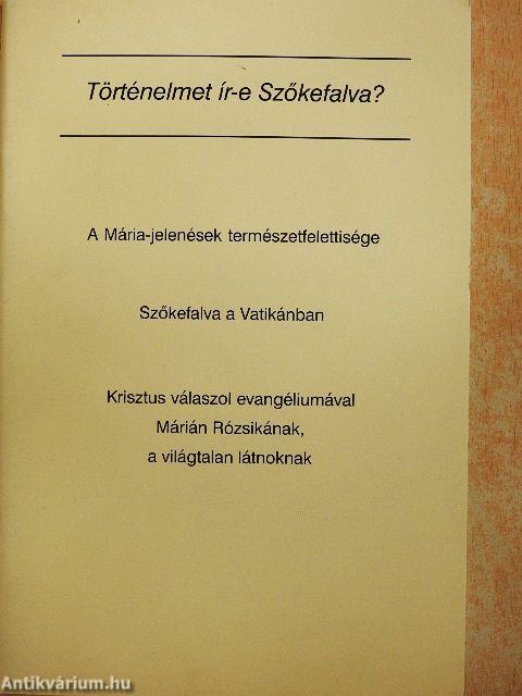 Történelmet ír-e Szőkefalva?