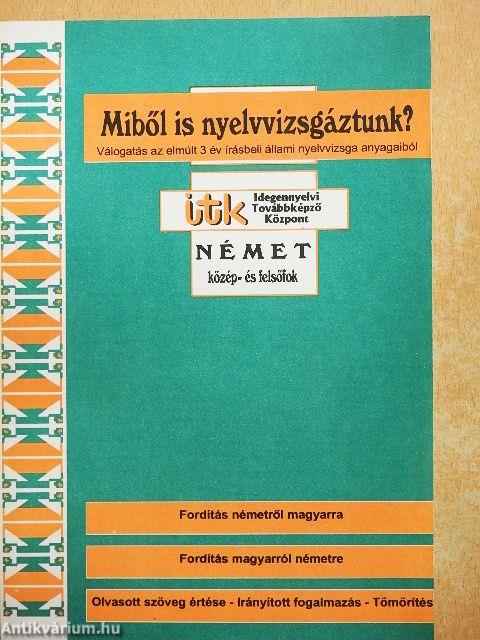 Miből is nyelvvizsgáztunk?