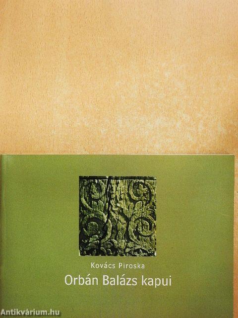 Orbán Balázs kapui