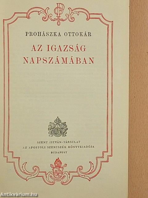 Az igazság napszámában