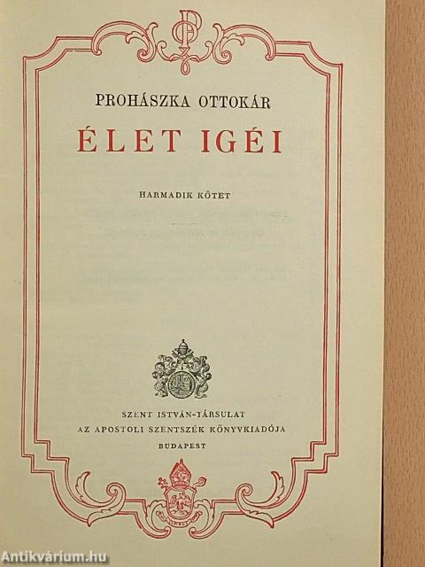 Élet igéi III.