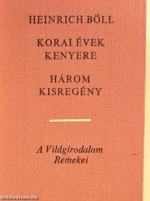 Korai évek kenyere