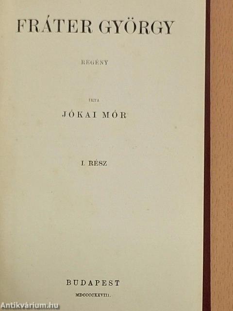 Fráter György I-II.