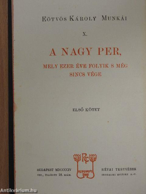 A nagy per I-III.