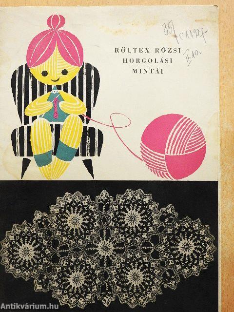 Röltex Rózsi horgolási mintái