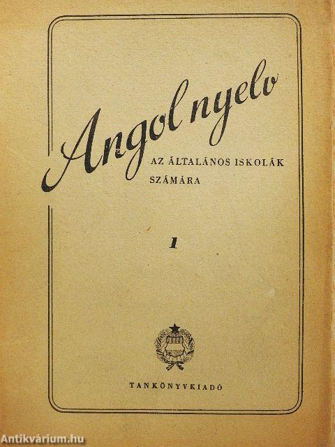 Angol nyelv 1