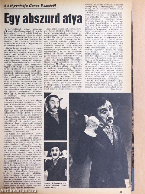 Film-Színház-Muzsika 1969. január-december I-II.