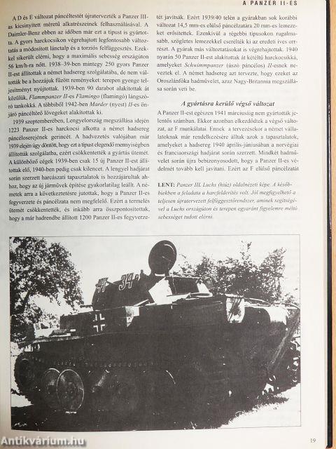 A II. világháború német páncélosai