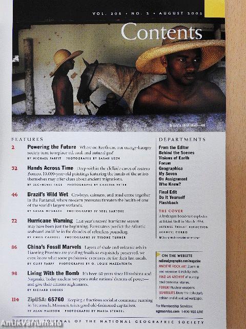 National Geographic August 2005