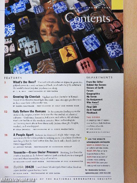 National Geographic January 2005