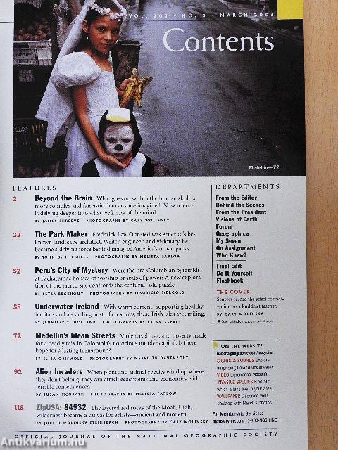 National Geographic March 2005