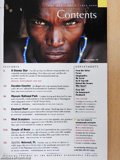 National Geographic July 2004